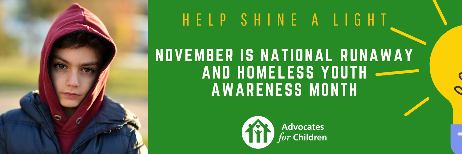 National Runaway and Homeless Youth Awareness Month