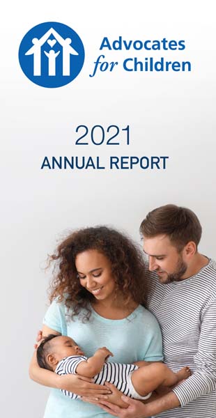 Cover of Advocates for Children 2021 Annual Report